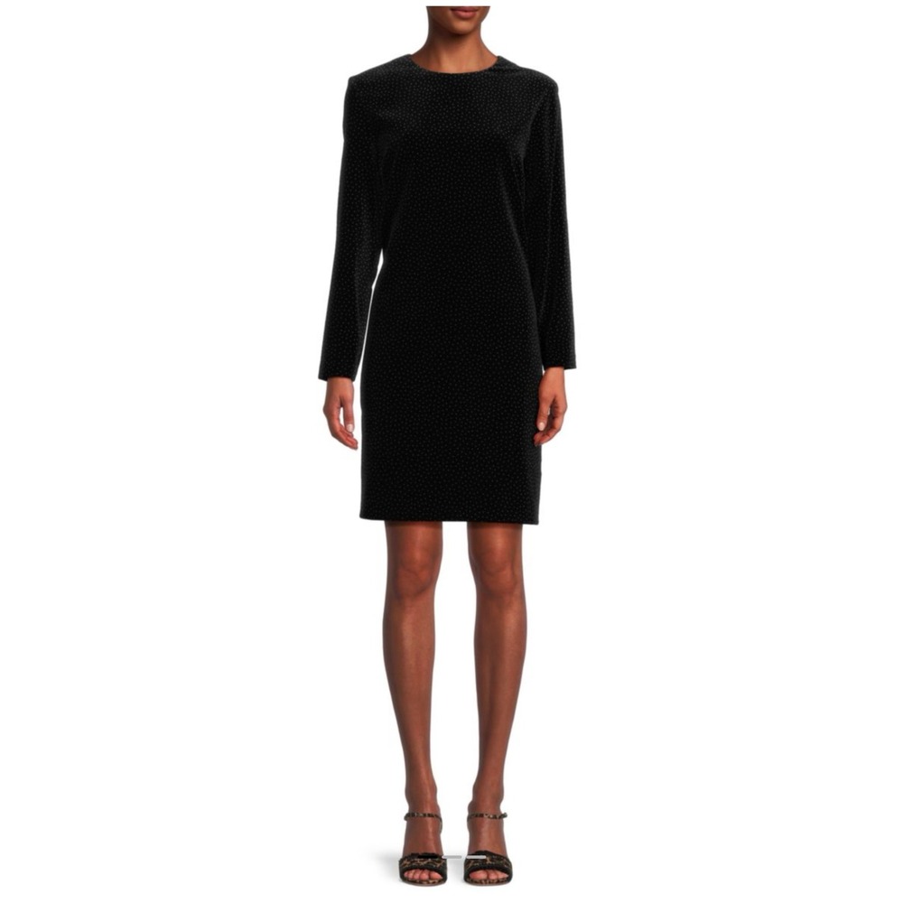 New! THEORY
Wynter Studded Velvet Sheath Dress Sz 2‎ $445